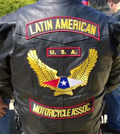 Back of leather vest of a Latin American Motorcycle Association member.jpg